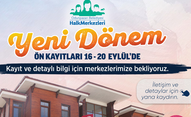 Eskişehir Odunpazarı'nda kurs zamanı