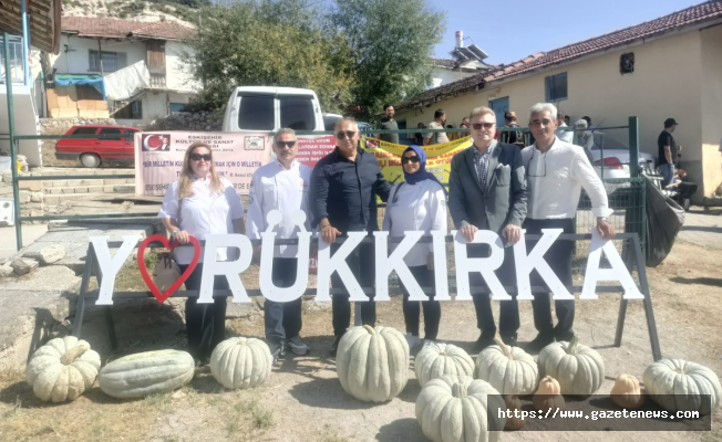 Burada kabak bir başka güzel!