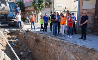 BAKSAN’da altyapı çalışmaları hızla devam ediyor