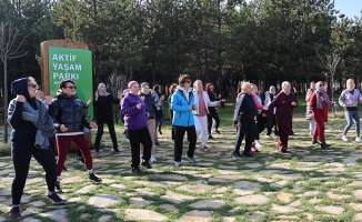 Aktif Yaşam Parkı’nda buluşuyorlar